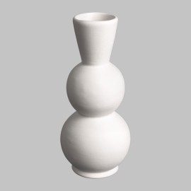 Stoneware Curvy Vase 